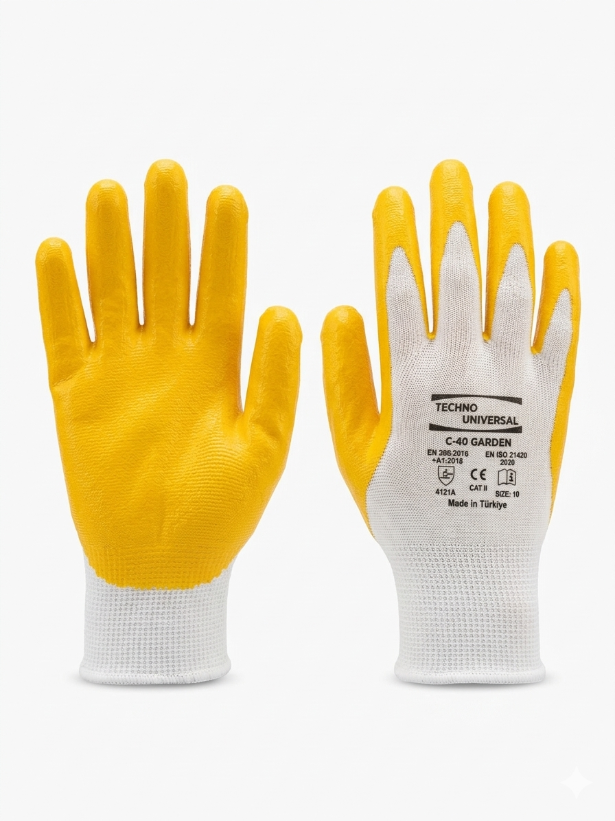 C-40 Garden Universal Nitril Eldiven